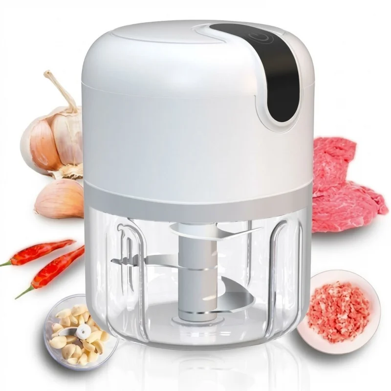 Electric Mini Rechargeable Garlic Chopper